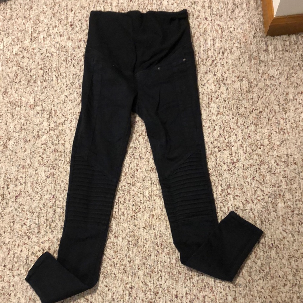 Mama maternity black jeans size 4.
